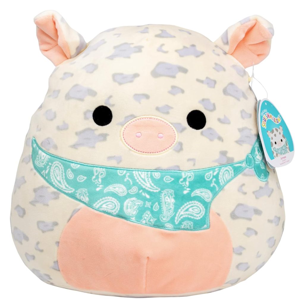 Squishmallows Original 12-Inch Rosie The Pig